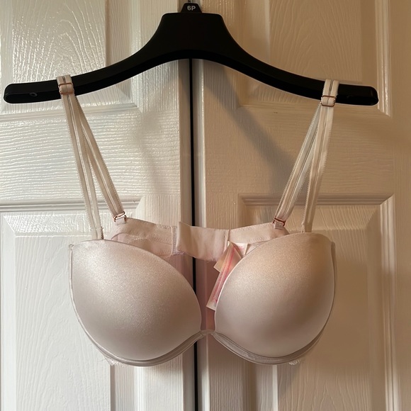 PINK by Victoria’s Secret date plunge push up multi-way bra - Picture 1 of 5